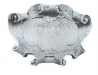 Antique ornamental plaque
